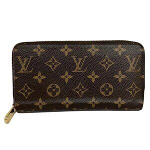 LOUIS VUITTON Zippy Wallet M41896 Coquelicot Monogram - LM3119 Long Wallet